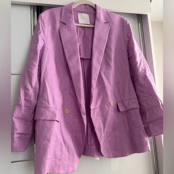 Linen blazer - Picture 2 of 4